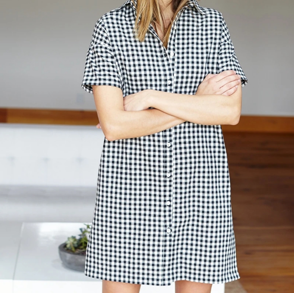 ISO Emerson Fry Gingham T Dress